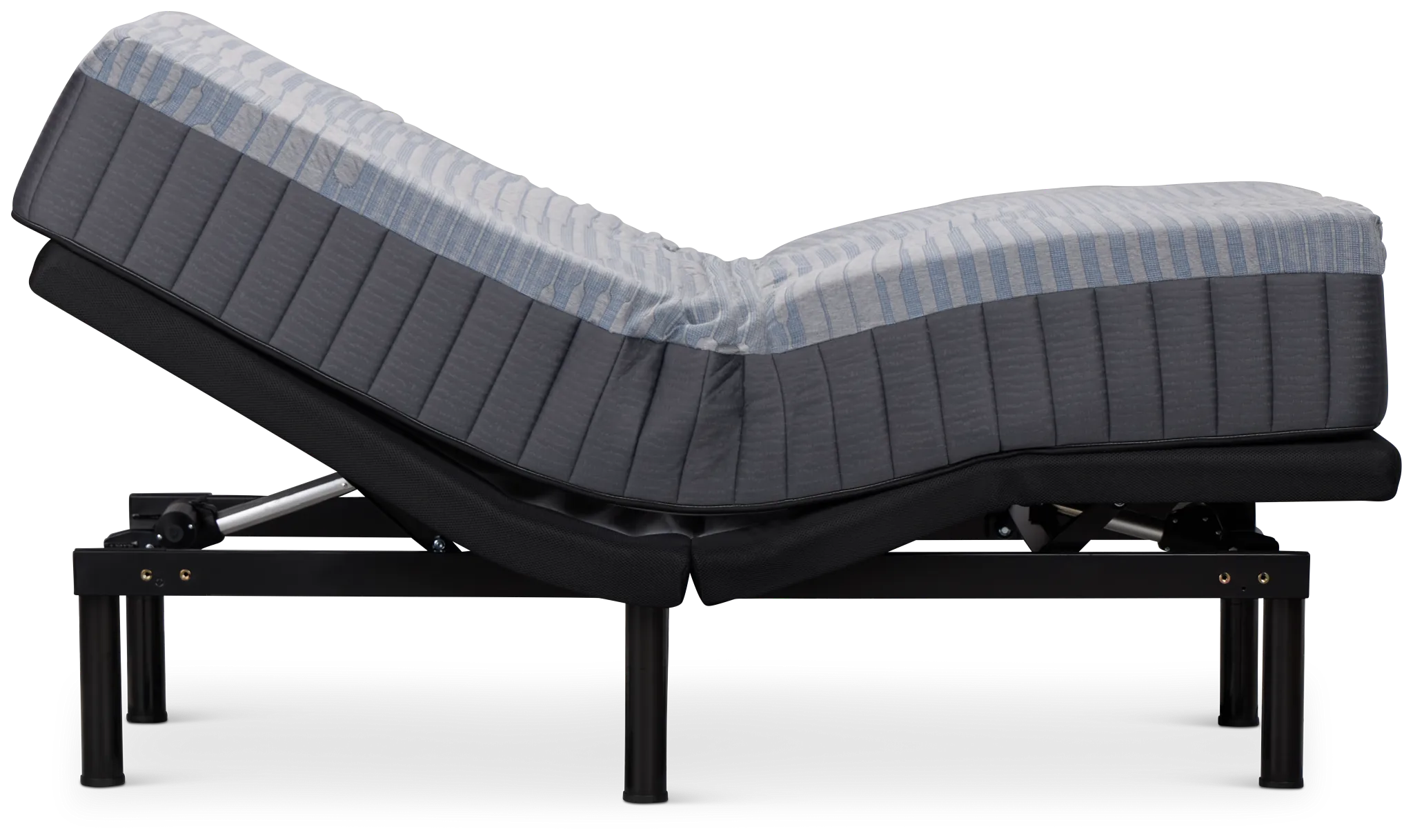 Kevin Charles By Sealy Hybrid Medium Plus Adjustable Mattress Set