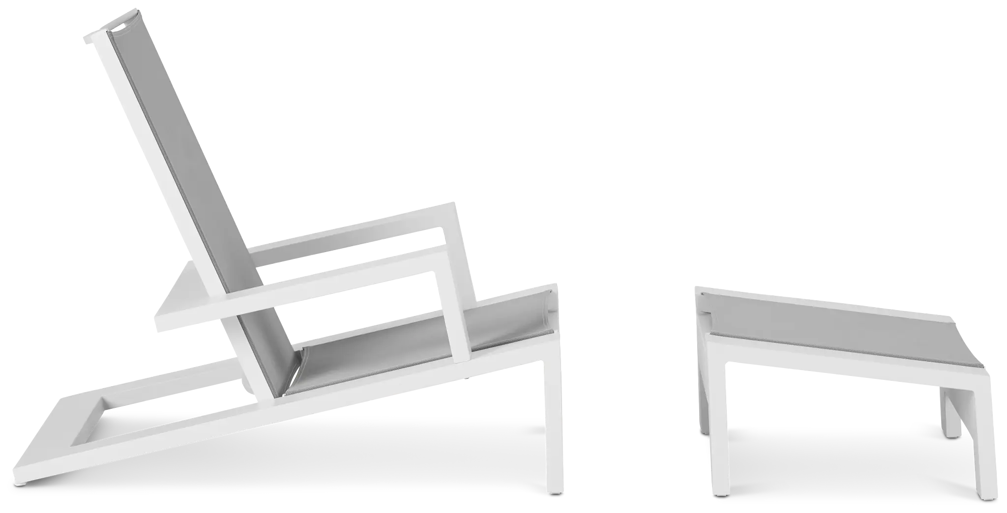 Linear White Chair & Otto Linear White Chair & Otto