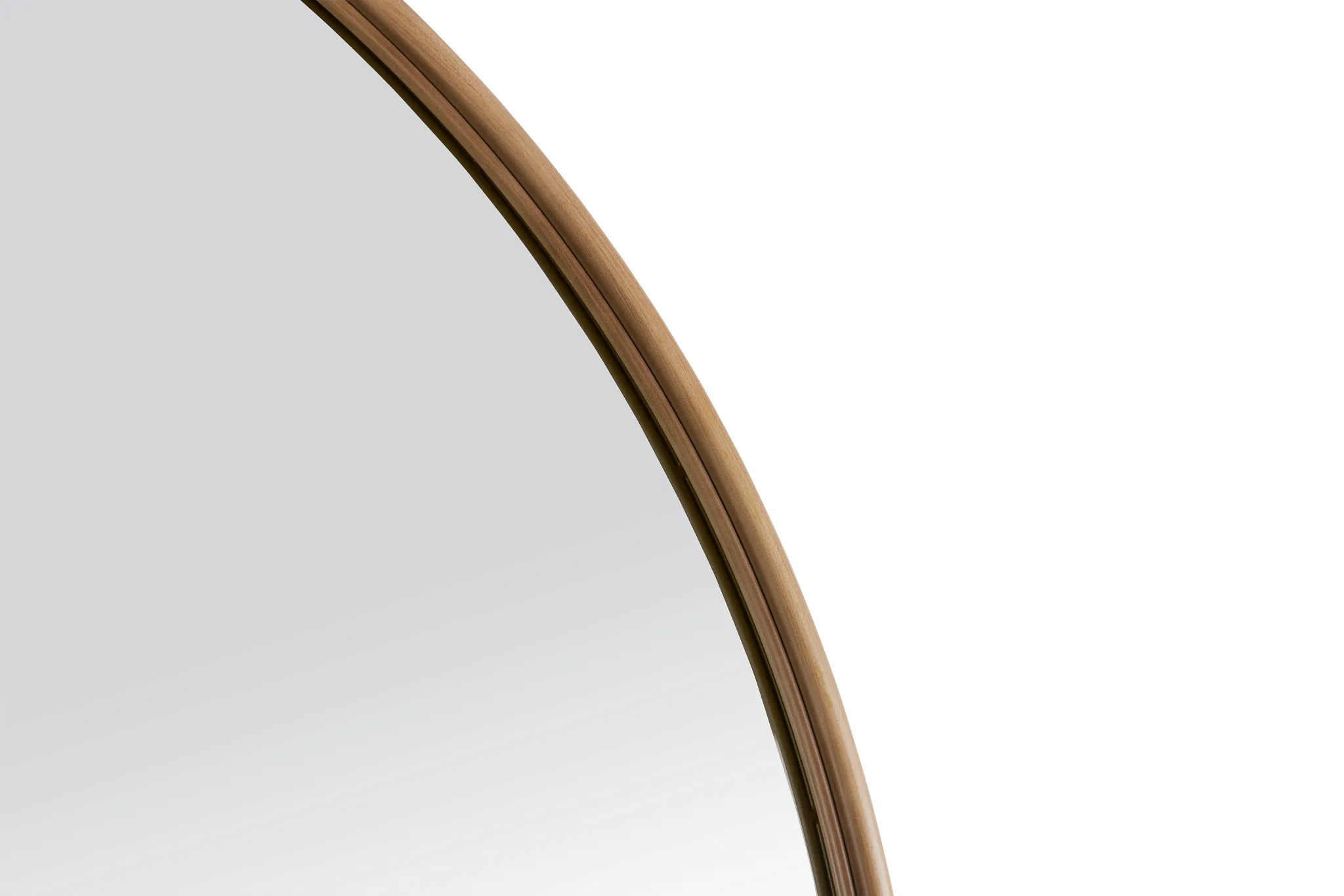 Octavia Gold Metal Floor Mirror