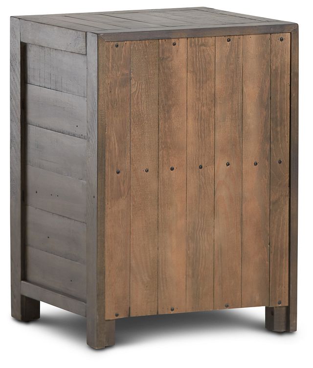 Seattle Gray 3-drawer Nightstand