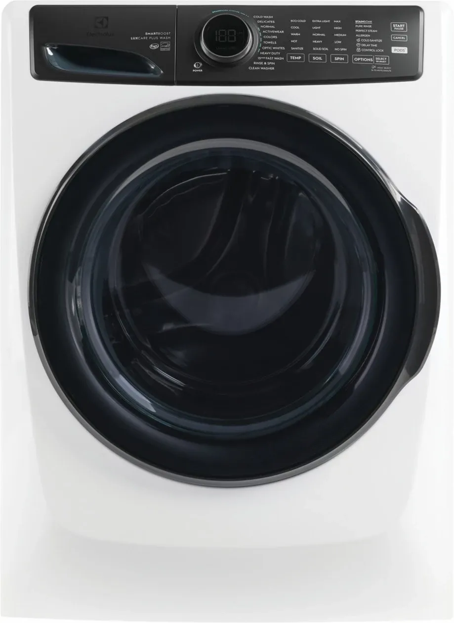 Electrolux 7738 Series White Front Load Washer