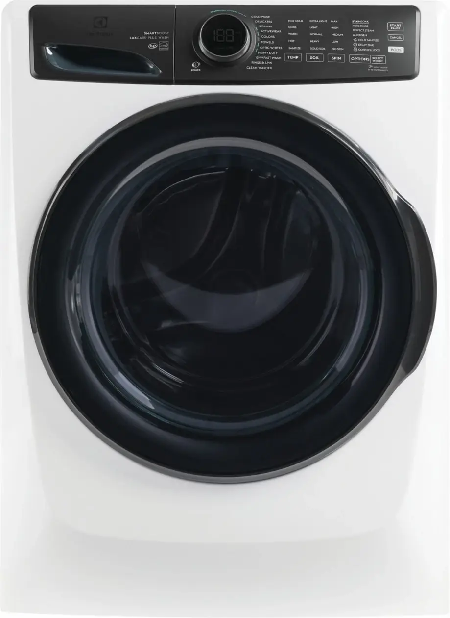 Electrolux 7738 Series White Front Load Washer Electrolux 7738 Series White Front Load Washer