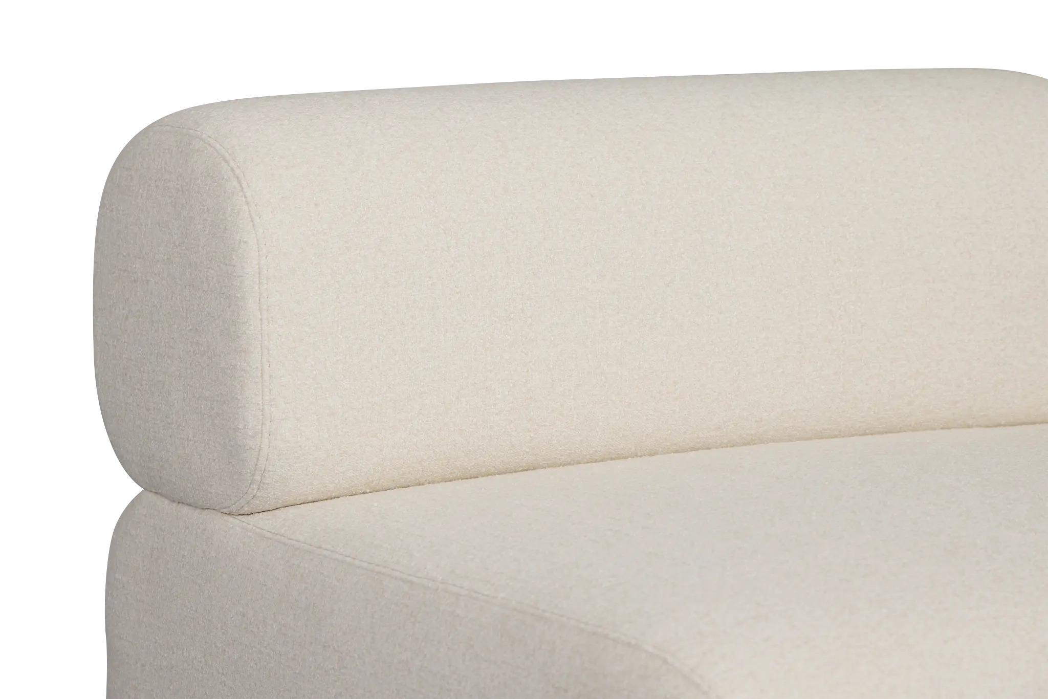 Celeste Light Beige Fabric Armless Chair Celeste Light Beige Fabric Armless Chair