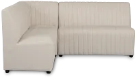 Tifton White Uph Modular Banquette