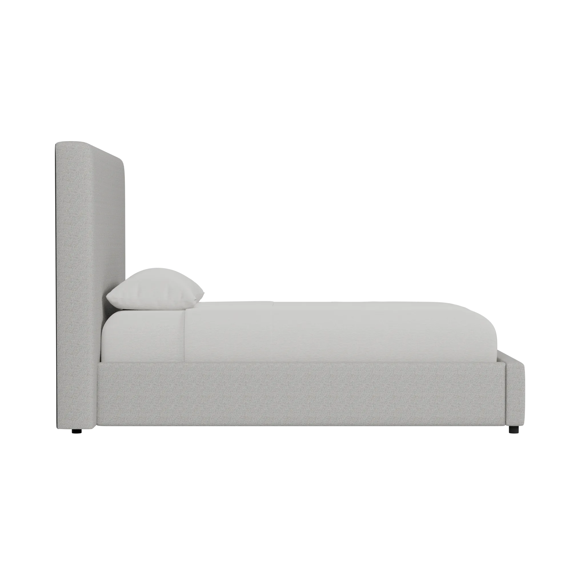 Grayton Natural Beauty 54" Upholstered Platform Bed