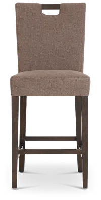 Stout Brown 24" Upholstered Barstool