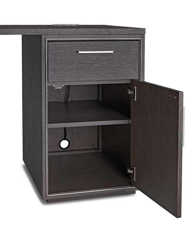 Highline Dark Tone Desk Base