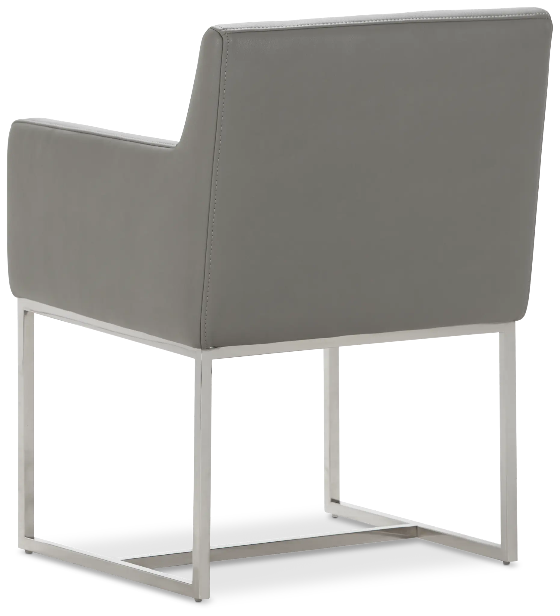 Miami Gray Micro Upholstered Arm Chair Miami Gray Micro Upholstered Arm Chair