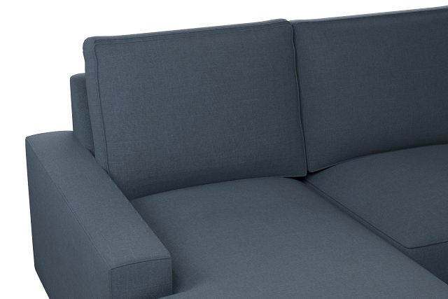 Edgewater Haven Blue Medium Left Chaise Sectional