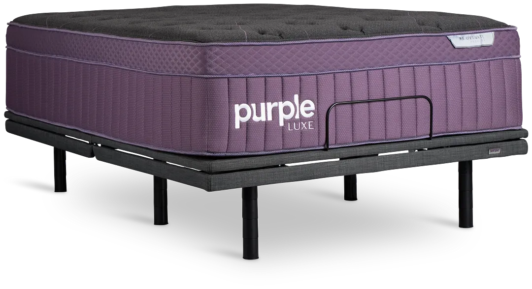 Purple Rejuvenate Premier Premium Plus Smart Adjustable Mattress Set