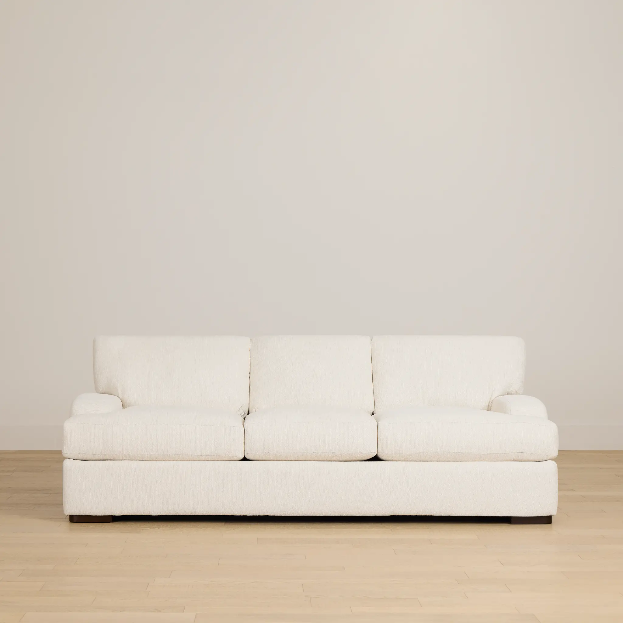 Alpha White Fabric Sofa Alpha White Fabric Sofa