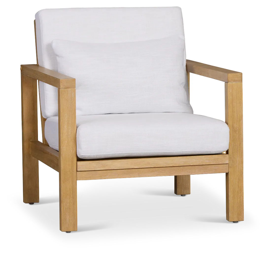 Nantucket Light Tone Woven Accent Chair