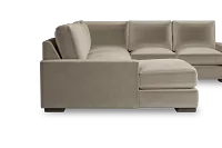 Edgewater Joya Beige Medium Left Chaise Sectional