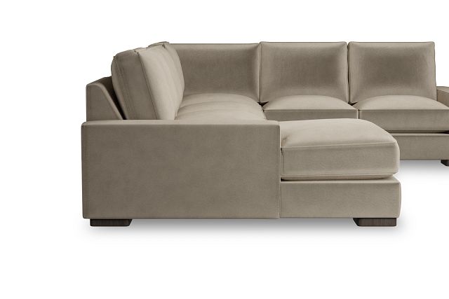 Edgewater Joya Beige Medium Left Chaise Sectional