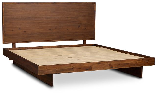 Bowery Dark Tone Panel Bed