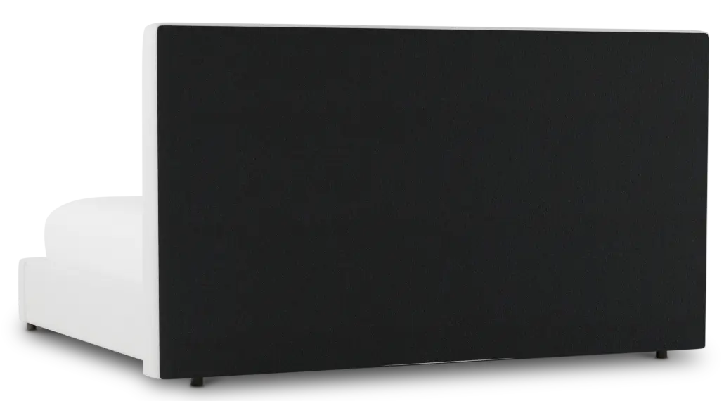 Grayton Elite Ivory 54" Upholstered Platform Bed Grayton Elite Ivory 54" Upholstered Platform Bed