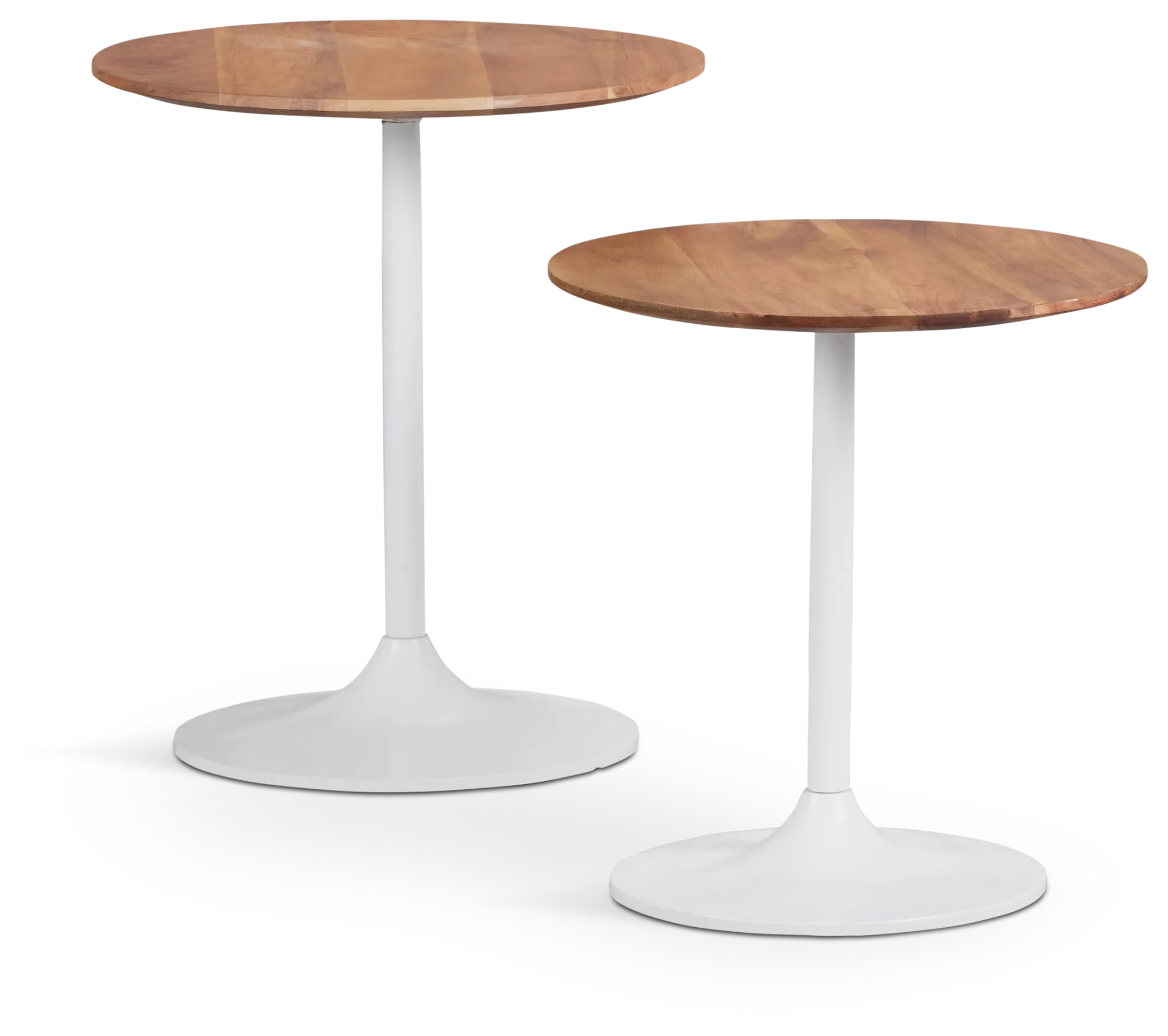 Stella Two-tone Set Of 2 Nesting Tables