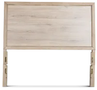 Rivercreek Gray Wood Panel Headboard