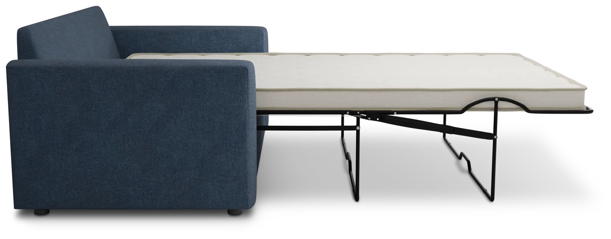 Siesta Maguire Blue Fabric Innerspring Sleeper Siesta Maguire Blue Fabric Innerspring Sleeper