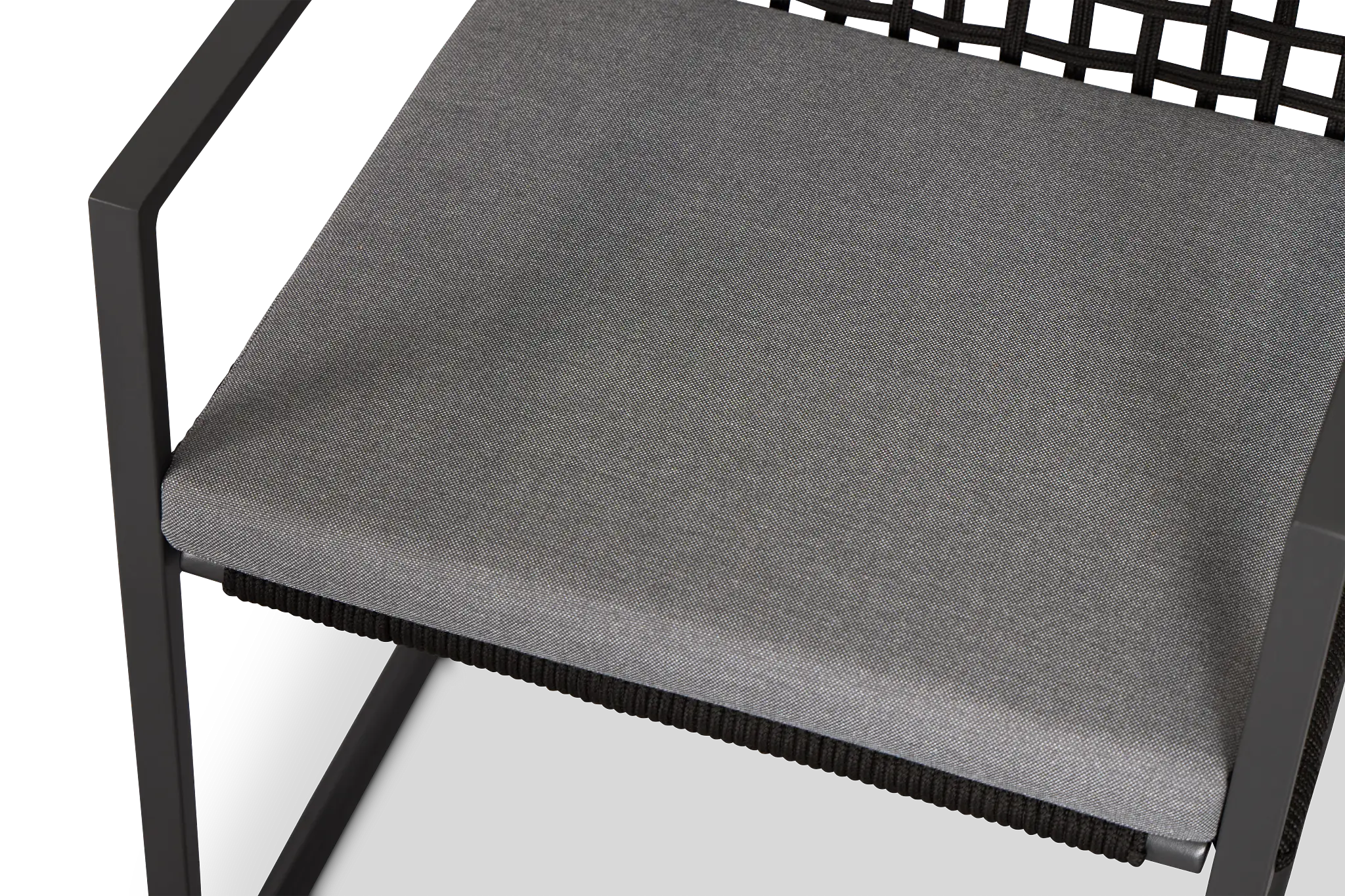 Sunrise Dark Gray Aluminum Arm Chair Sunrise Dark Gray Aluminum Arm Chair