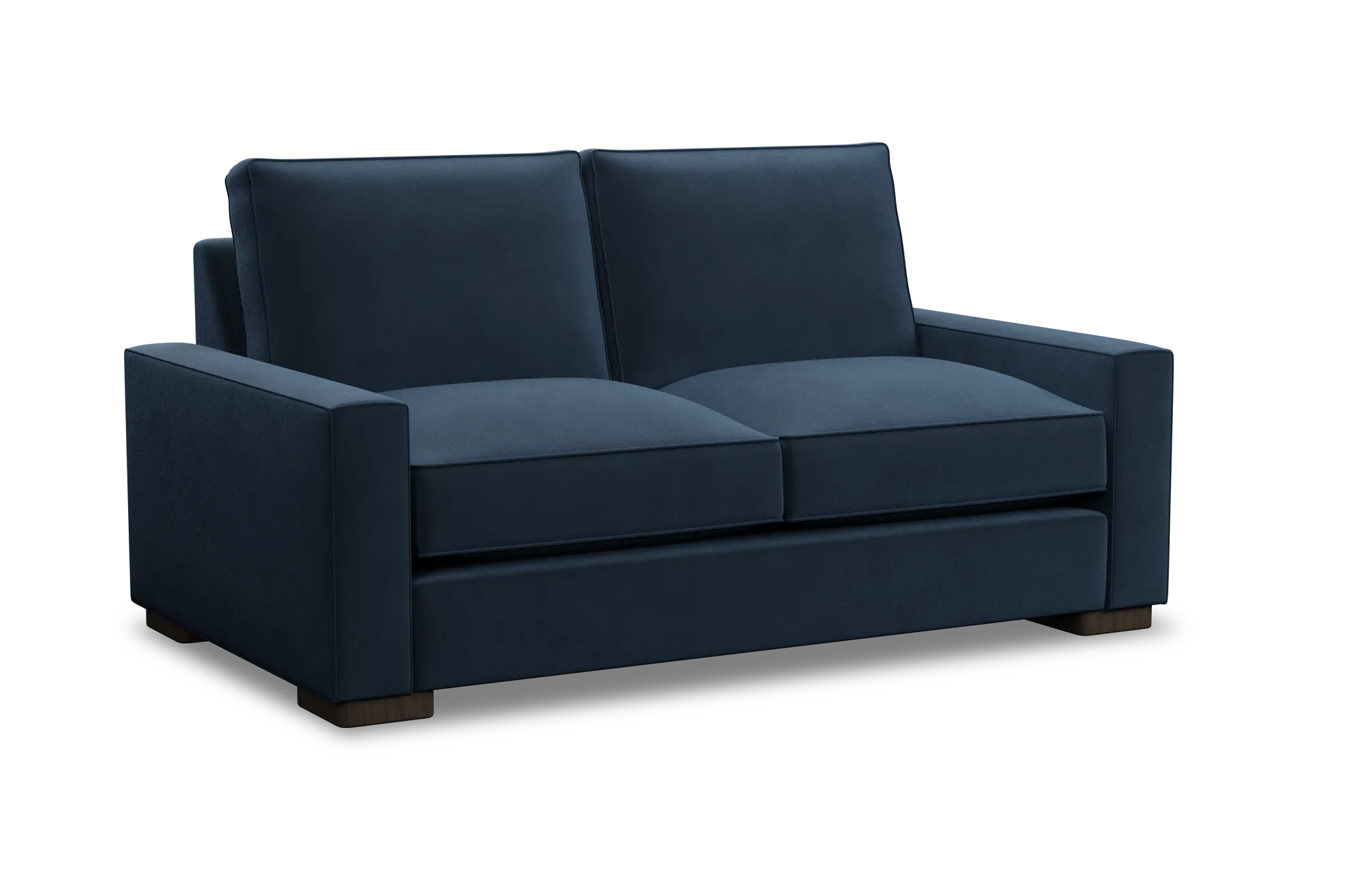 Edgewater Joya Dark Blue Loveseat