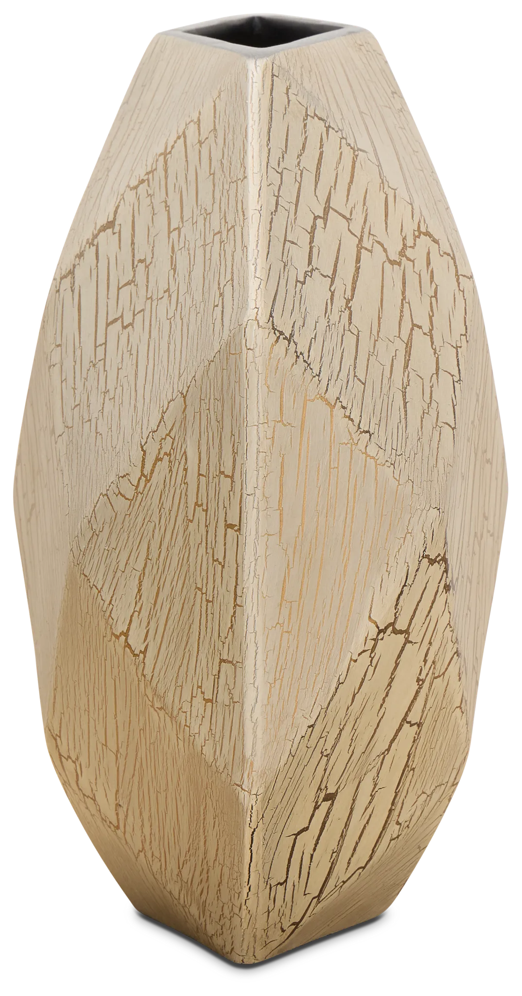 Bella White Round Vase