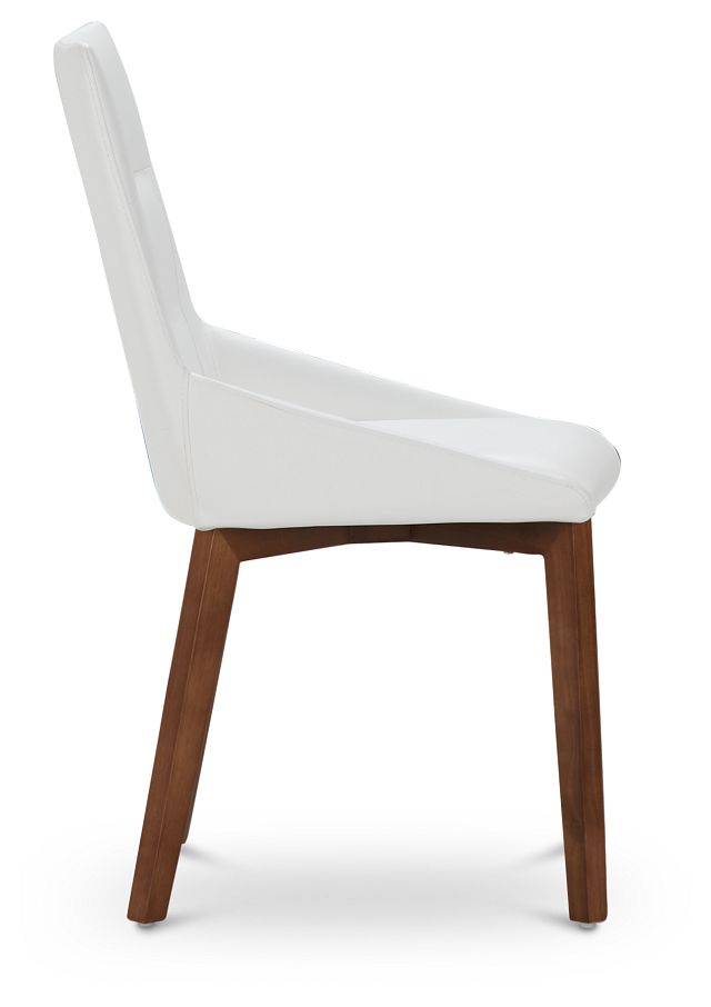 Fresno White Side Chair (2)