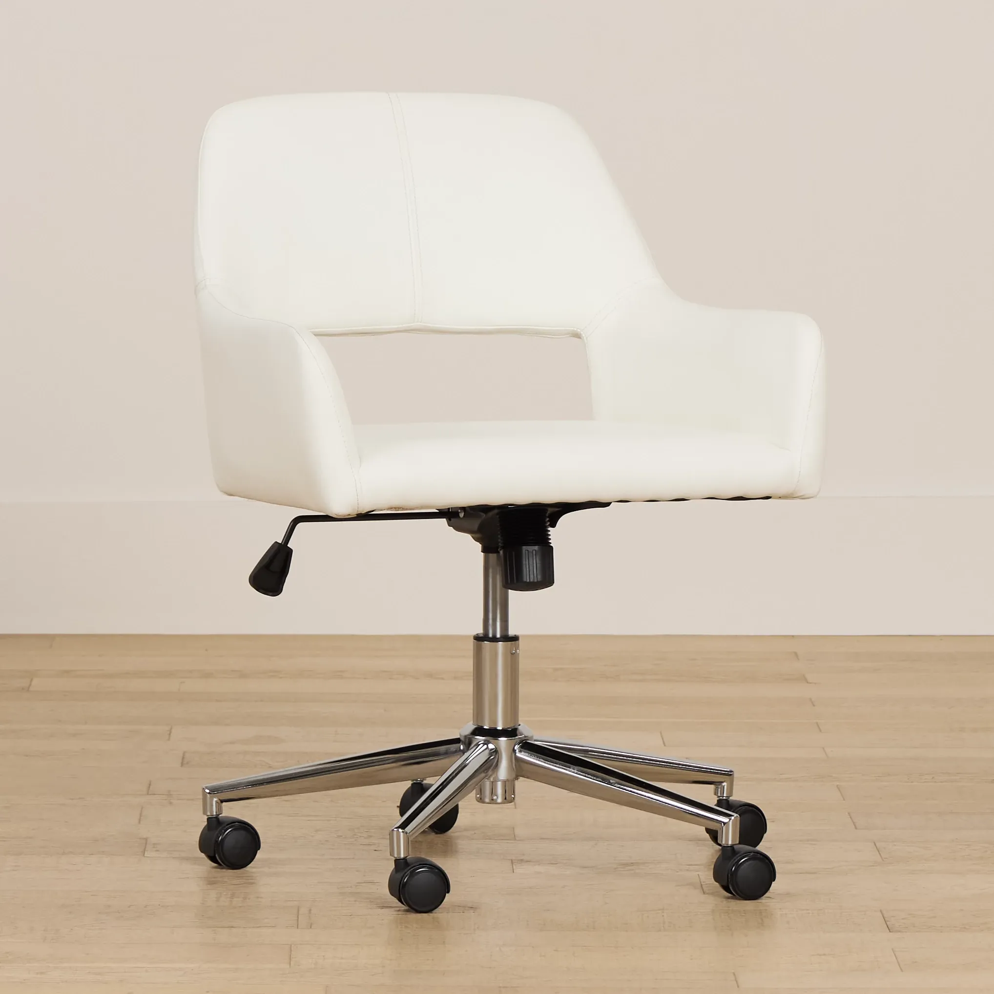 Hadley White Desk Chair