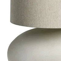 Four Hands Arie White Ceramic Table Lamp
