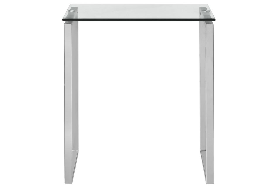 Katrina Glass Square End Table Living Room End Tables City Furniture