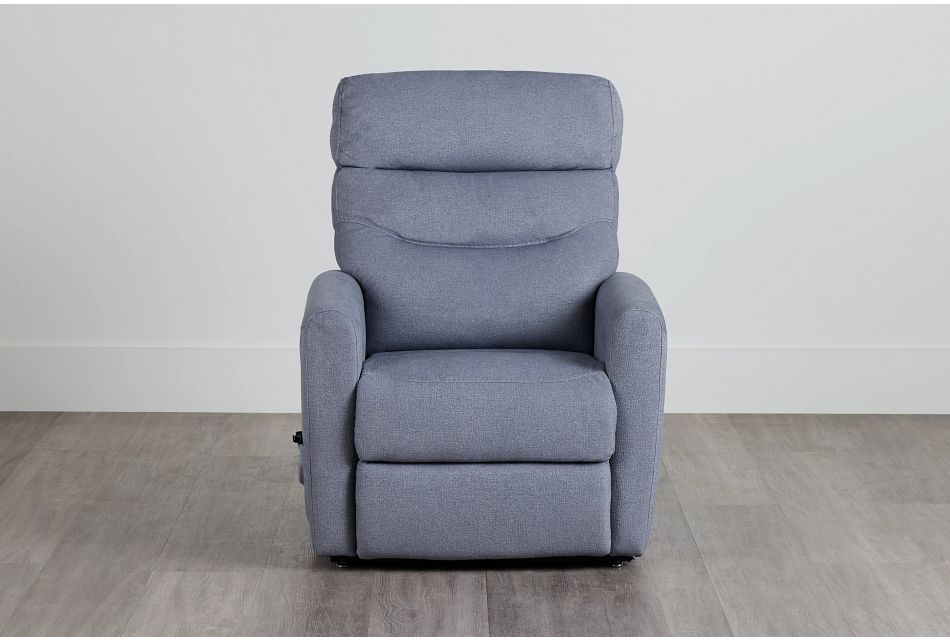 Canton Gray Fabric Power Lift Recliner,