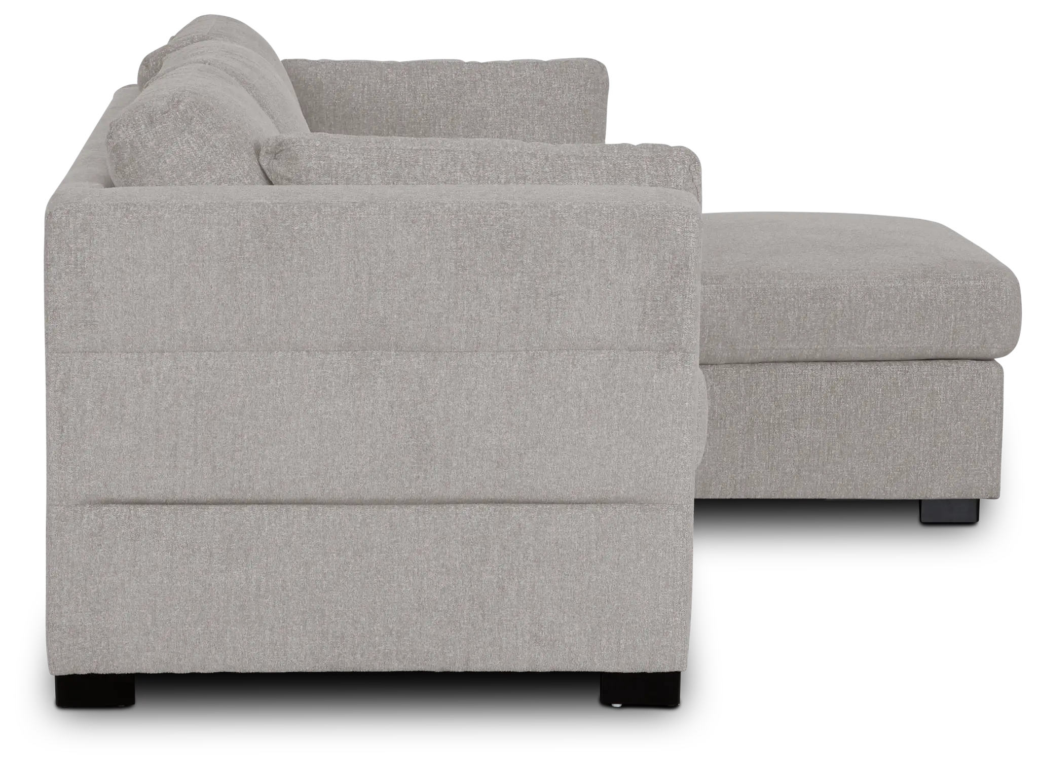 Amber Light Gray Fabric Small Right Chaise Storage Sleeper Sectional Amber Light Gray Fabric Small Right Chaise Storage Sleeper Sectional