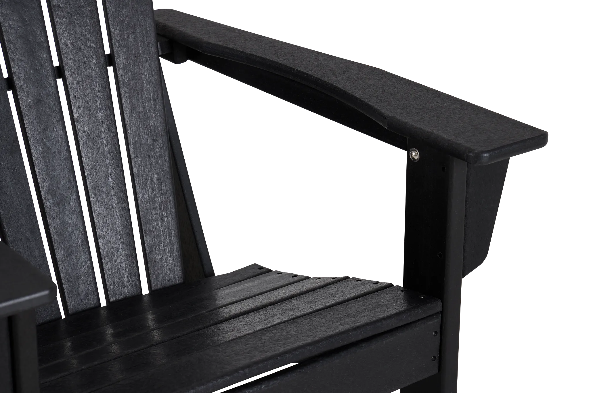 Cancun Black Adirondack Chair