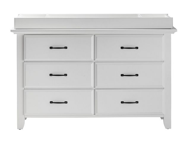 Willowbrook White Dresser With Changing Top