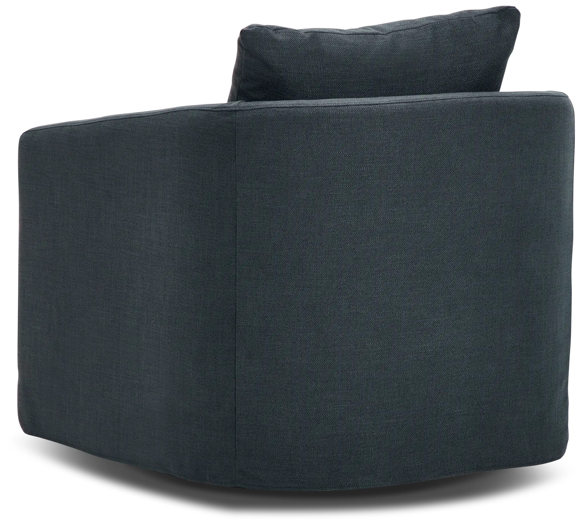 Willow Navy Fabric Swivel Chair Willow Navy Fabric Swivel Chair
