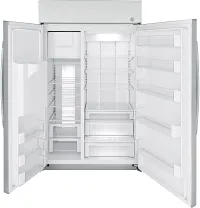 Ge Profile 48 Series Stainless Steel Built In Side By Side Refrigerator