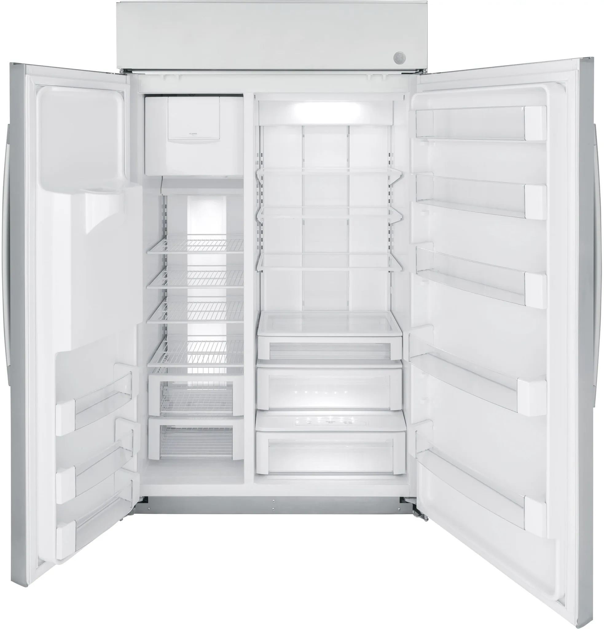 Ge Profile 48 Series Stainless Steel Side By Side Refrigerator