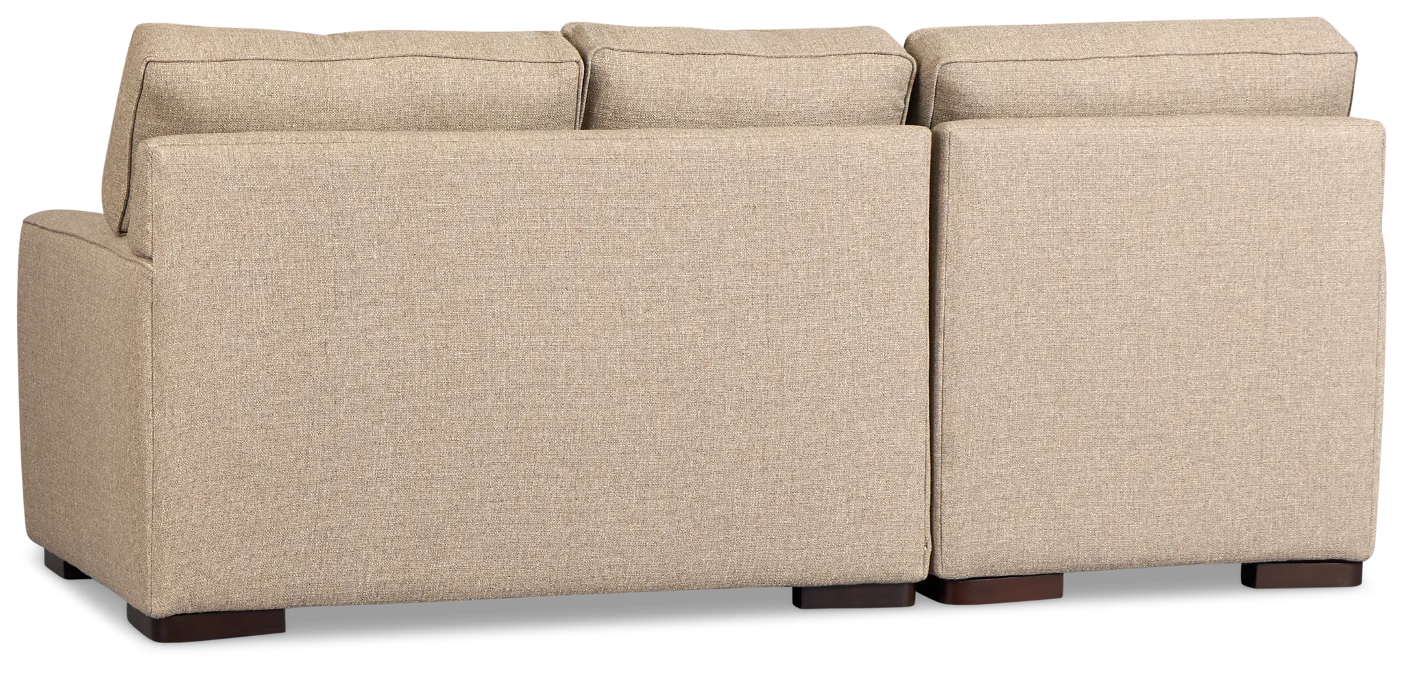 Sinclair Brown Fabric Left Chaise Sectional