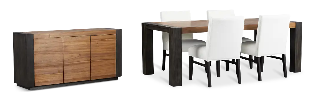 Jackson Two-tone Rect Dining Room Jackson Two-tone Rect Dining Room