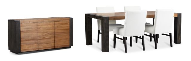 Jackson Two-tone Rect Dining Room