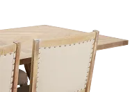 Joplin Light Tone Extension High Table & 4 Upholstered Barstools