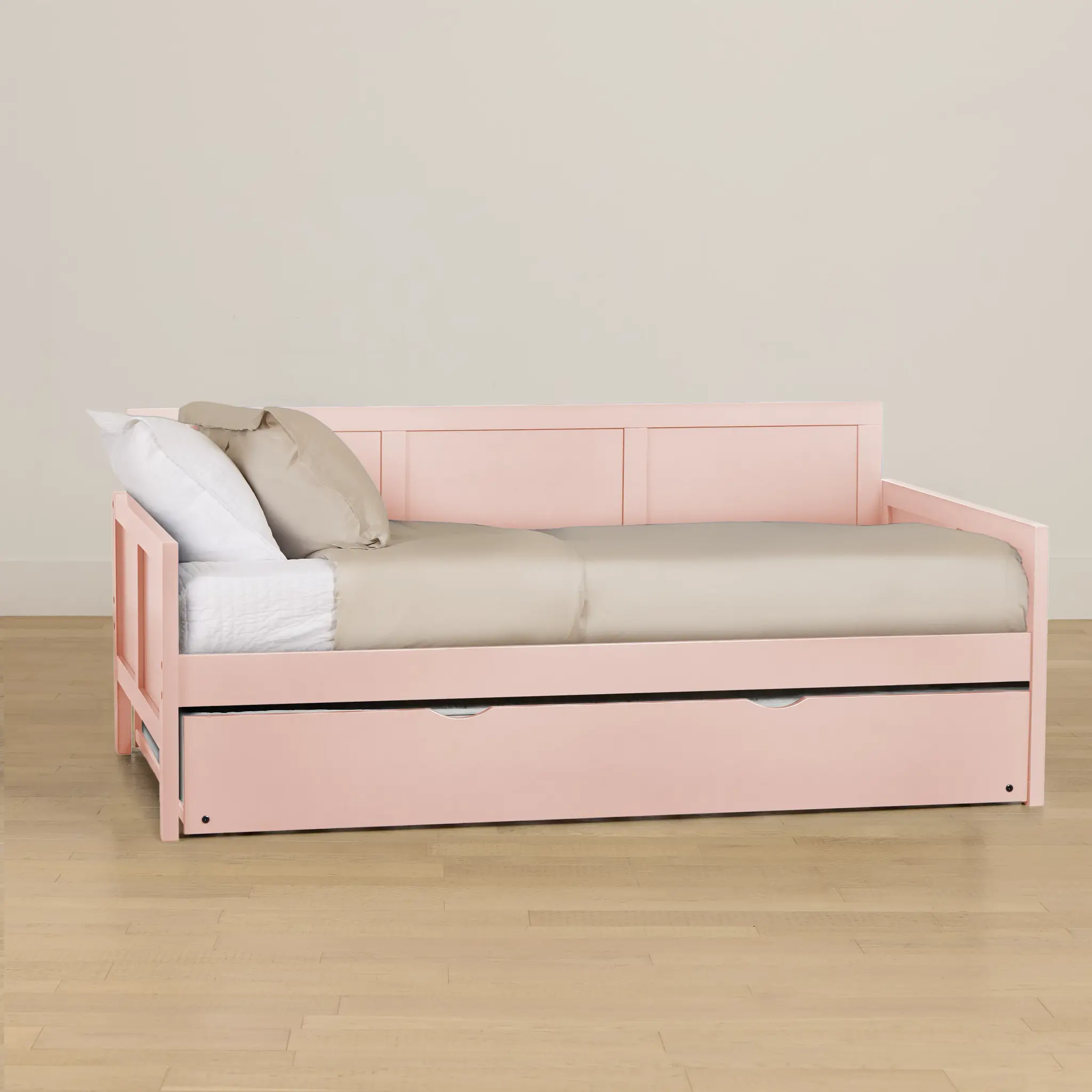 Charleston Pink Panel Trundle Bed Charleston Pink Panel Trundle Bed