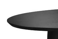 Nomad Black 94" Oval Table