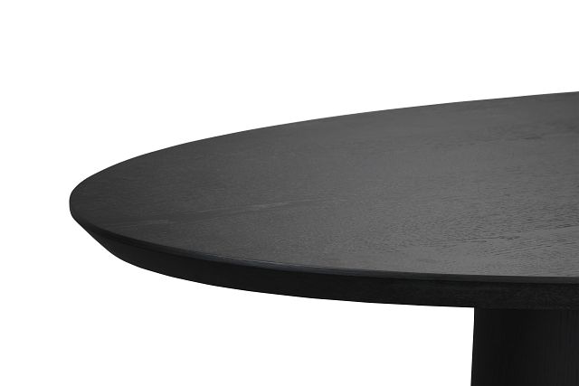 Nomad Black 94" Oval Table