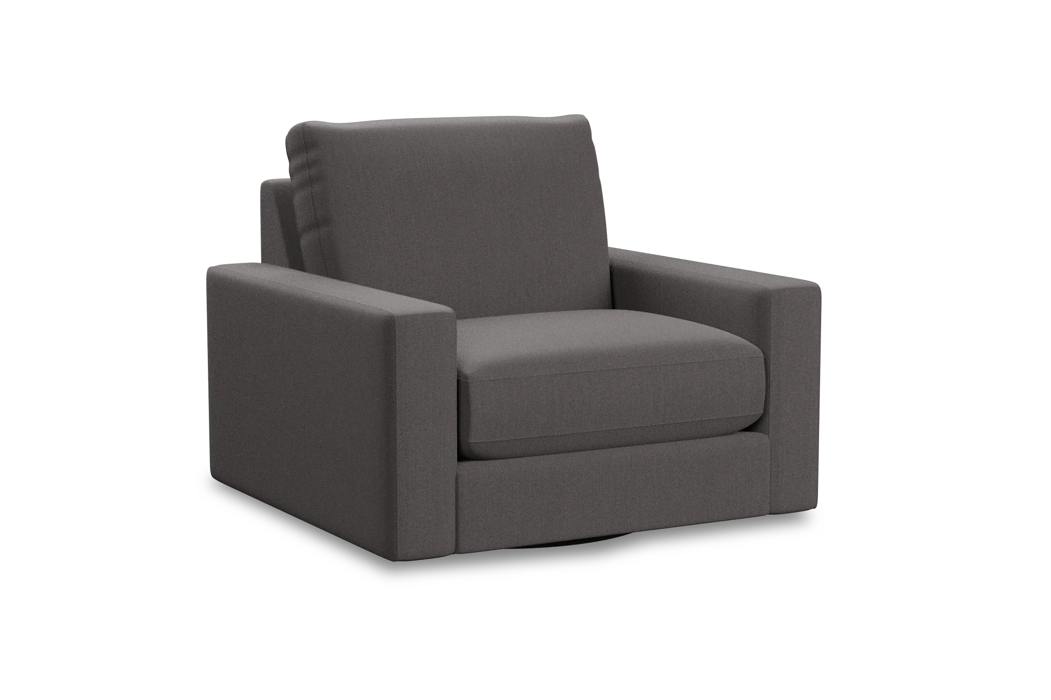 Edgewater Peyton Gray Swivel Chair