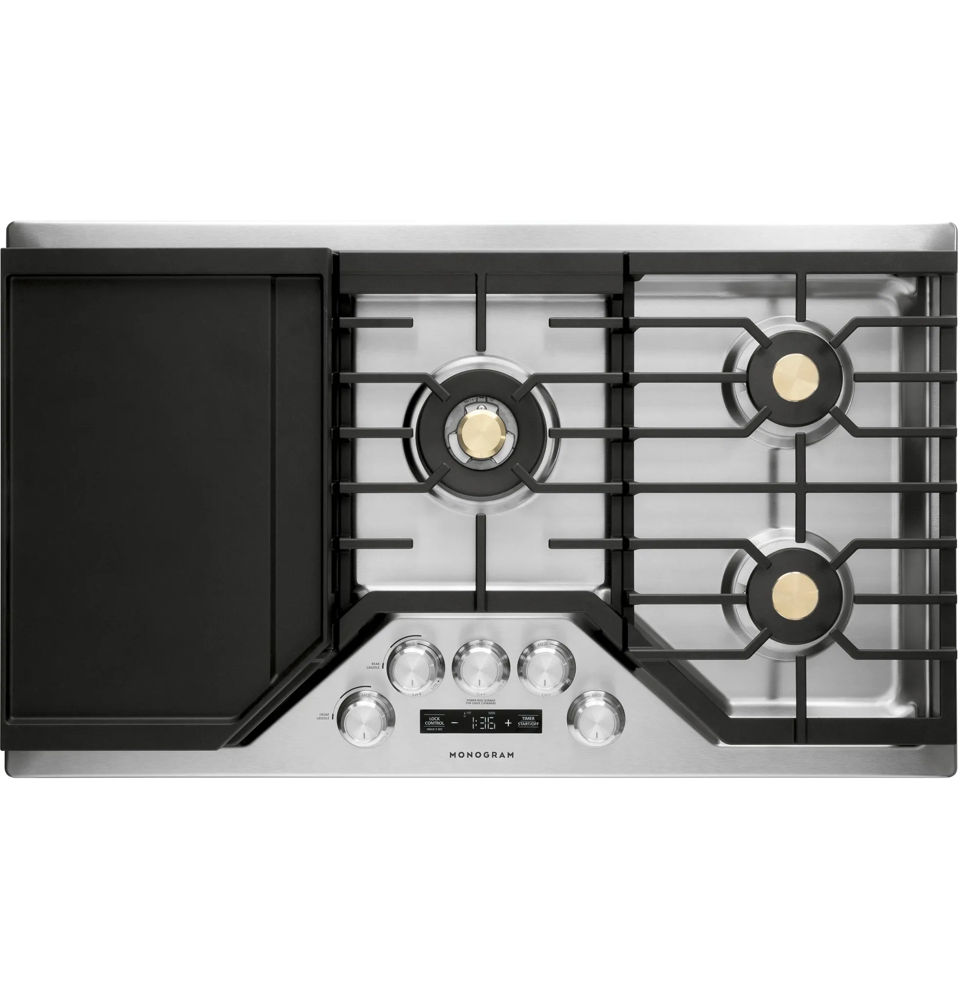 Monogram 36 Series Stainless Steel 36" Gas Cook Top