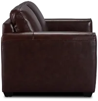 Lane Medium Brown Lthr/vinyl Loveseat