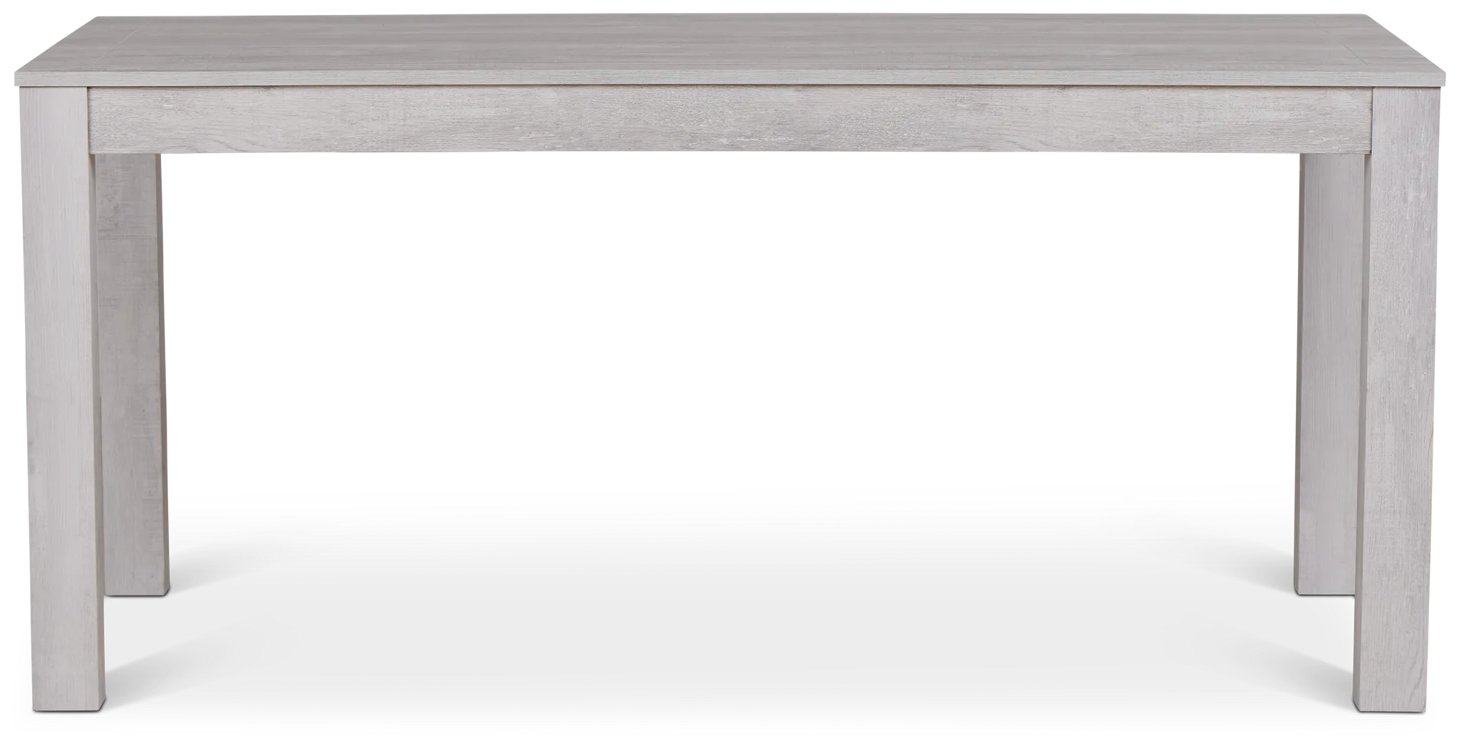 Delray White Rectangular Table