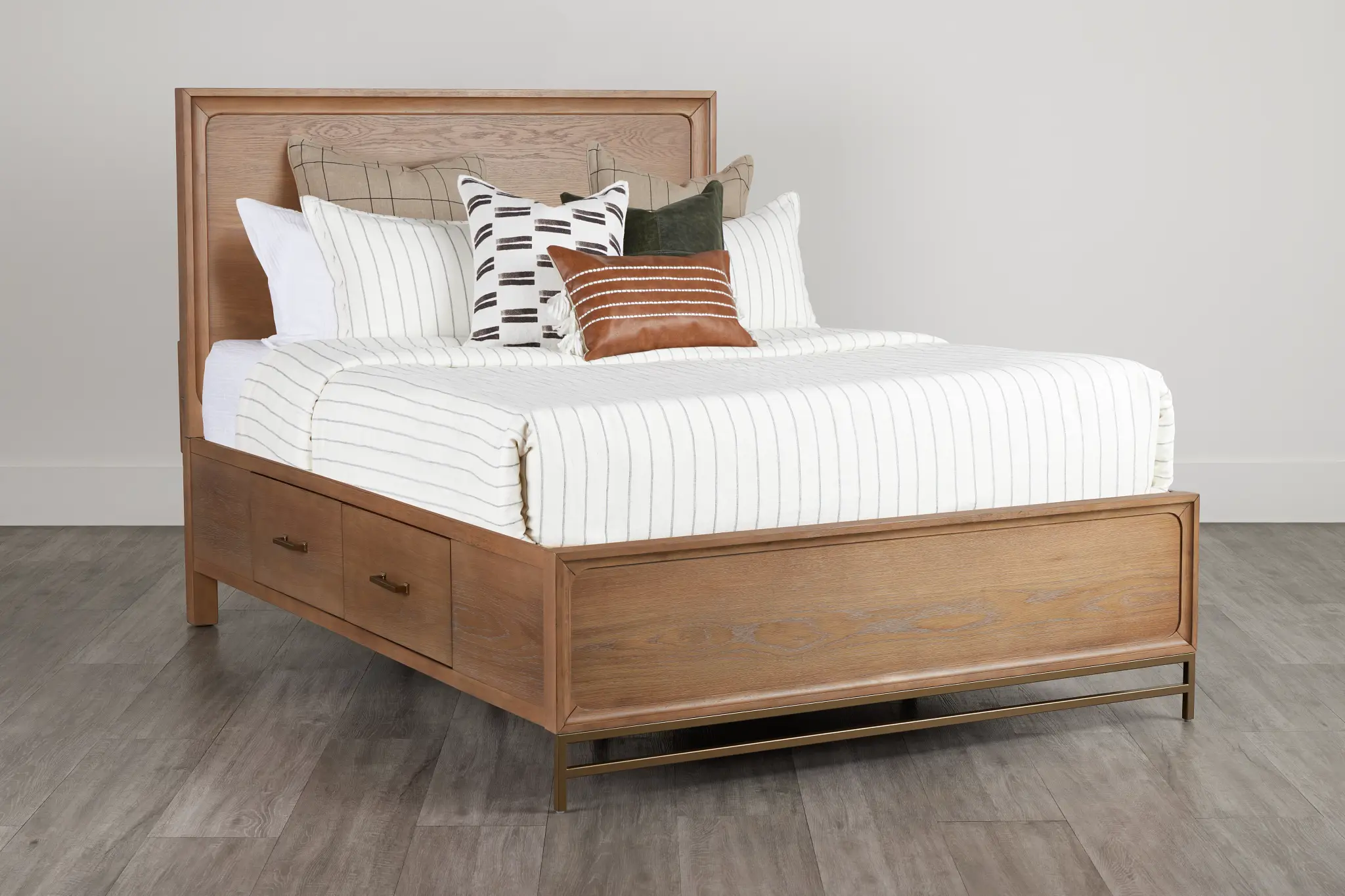 Provo Mid Tone Panel Storage Bed Provo Mid Tone Panel Storage Bed