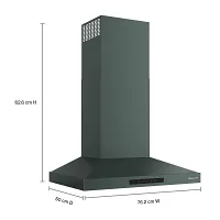Kitchenaid 730 Series Green 30" Wall Mount Canopy Hood